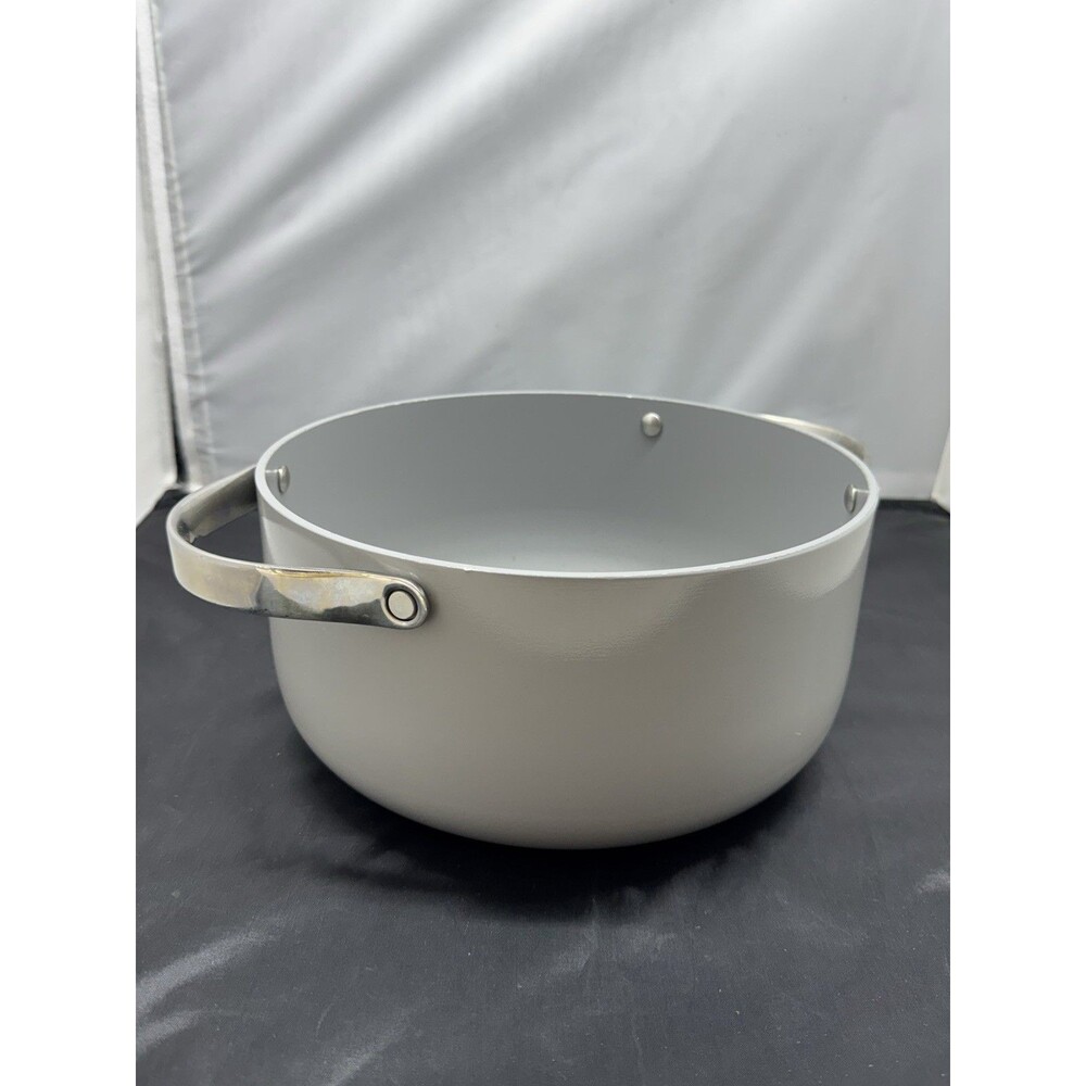 CARAWAY Nonstick Ceramic Light Gray Dutch Oven Pot NO LID 6.5 Qt Non Toxic